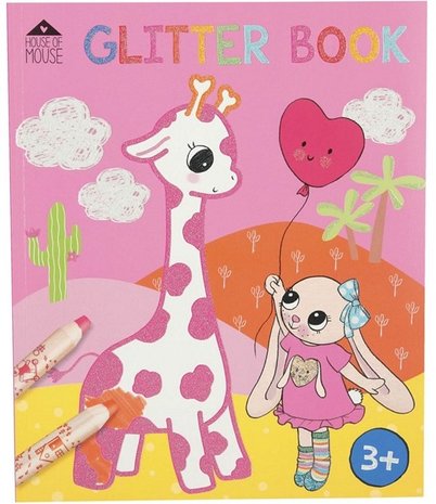 DEPESCHE KLEURBOEK HOUSE OF MOUSE GLITTER 