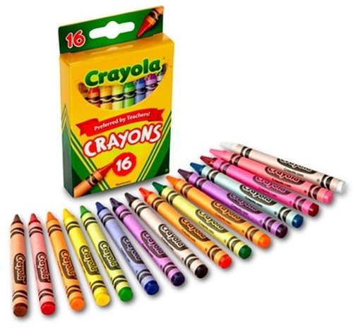 CRAYOLA CLASSSIC CRAYONS 16-PACK 