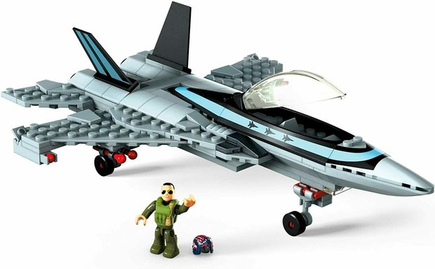 MATTEL MEGA CONSTRUX TOP GUN MAVERICK 221 DELIG 20X26CM