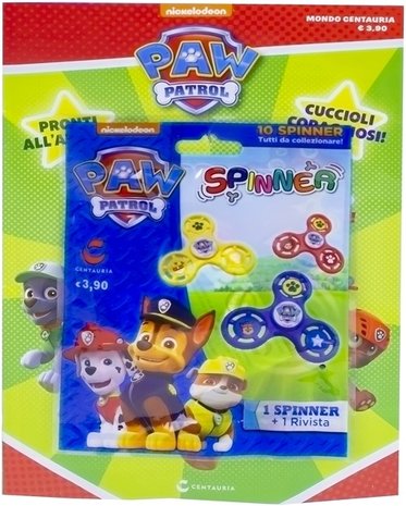 PAW PATROL SPINNER 7CM