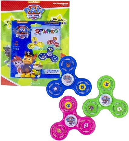 PAW PATROL SPINNER 7CM