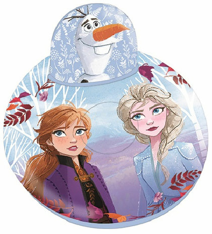 Disney zitkussen Frozen II opblaasbaar 60 x 40 cm lichtblauw