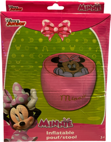 Poef Opblaasbaar Minnie Mouse 35x28cm