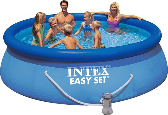 Intex Easy Set Zwembad - &oslash; 366 x 76 cm - Met Filterpomp