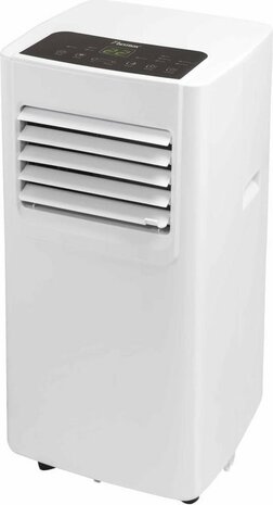 Bestron mobiele airco, airconditioning voor ruimtes tot 28m&sup2;, koelvermogen 2,1 kW, met CFC vrije koelmiddel, 7.000 BTU/h, kleur: wit