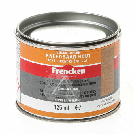 Frencken Kneedbaar hout licht eiken 125ml