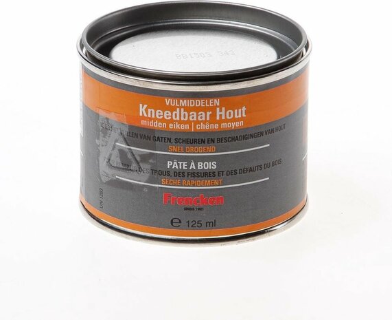 Frencken Kneedbaar hout midden eiken 125ml
