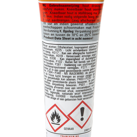 Frencken Kneedbaar hout mahonie tube 50ml