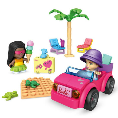 Mega Construx bouwset Barbie roze 70-delig