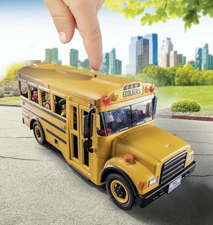 PLAYMOBIL City Life Amerikaanse schoolbus - 71094