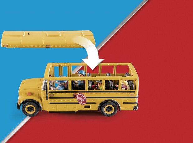 PLAYMOBIL City Life Amerikaanse schoolbus - 71094