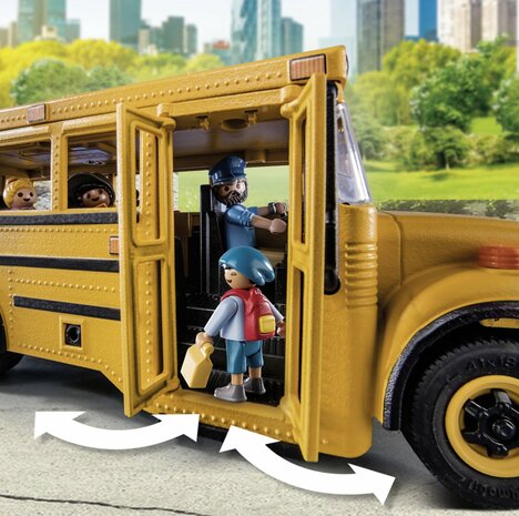 PLAYMOBIL City Life Amerikaanse schoolbus - 71094