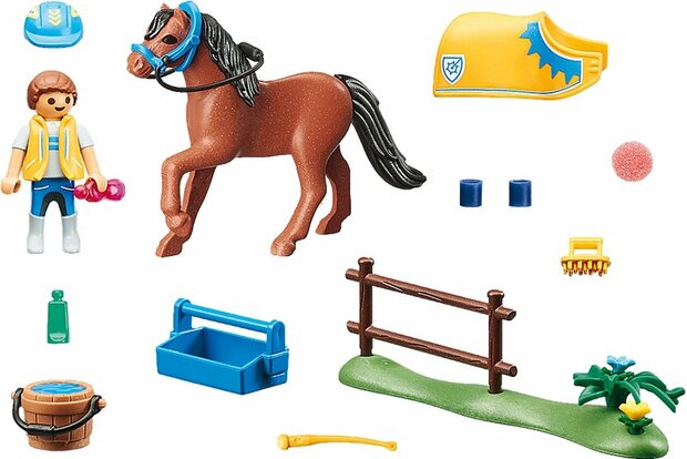 PLAYMOBIL Country Collectie pony - &#039;Welsh&#039; - 70523