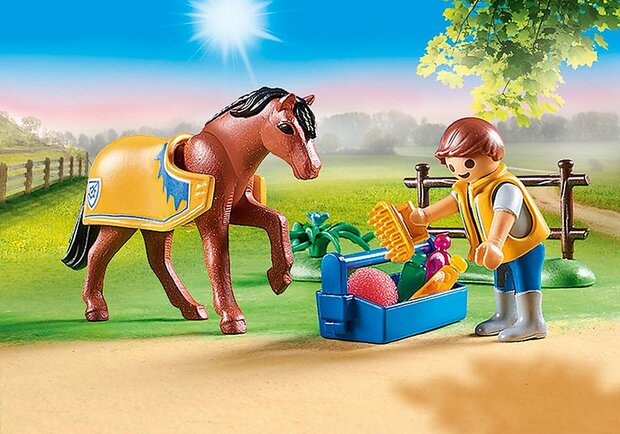 PLAYMOBIL Country Collectie pony - &#039;Welsh&#039; - 70523