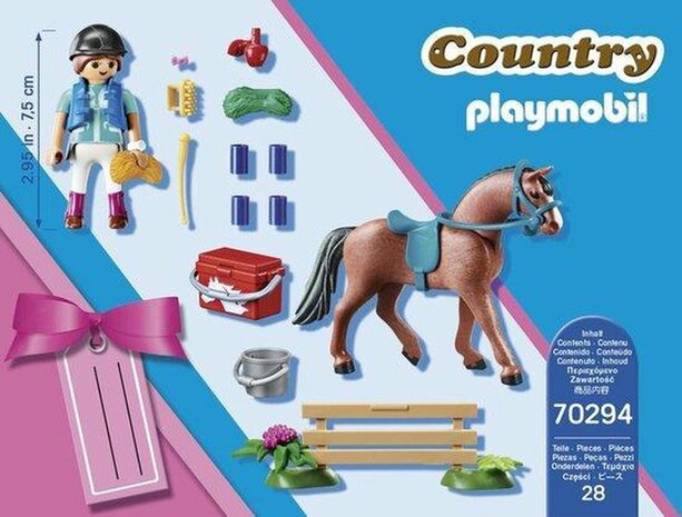 PLAYMOBIL Country Cadeauset &quot;Paarden&quot; - 70294