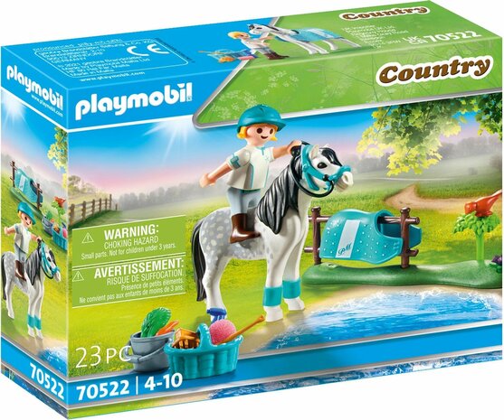 PLAYMOBIL Country Collectie pony - &#039;Klassiek&#039; - 70522