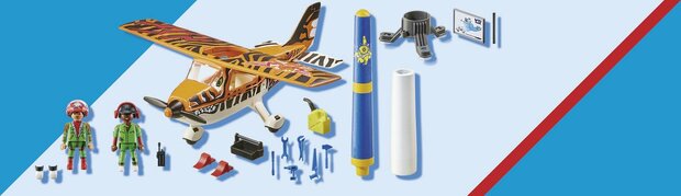 PLAYMOBIL Air Stunt Show Propellorvliegtuig &quot;Tiger&quot; - 70902