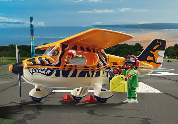 PLAYMOBIL Air Stunt Show Propellorvliegtuig &quot;Tiger&quot; - 70902