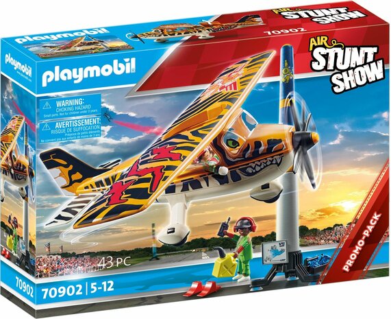 PLAYMOBIL Air Stunt Show Propellorvliegtuig &quot;Tiger&quot; - 70902