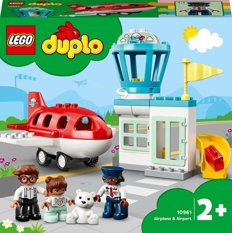 LEGO DUPLO Vliegtuig &amp; Vliegveld - 