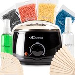 Qumax Wax Apparaat - Wax Ontharen set - Set 400 gr wax, Before & After spray, 2x10 spatels - Wax verwarmer Zwart Qumax Wax Apparaat - Wax Ontharen set - Set 400 gr wax, Before & After spray, 2x10 spatels - Wax verwarmer Zwart