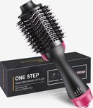 OneStep 3-in-1 Magic Brush - Föhnborstel - Haardroger - Zwart & Roze OneStep 3-in-1 Magic Brush - Föhnborstel - Haardroger - Zwart & Roze